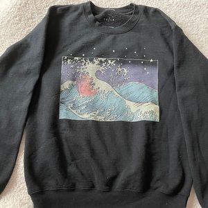 PacSun wave crew neck
